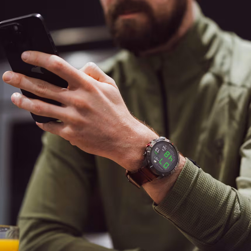 Polar Grit X2 Pro Leder bronze M/L