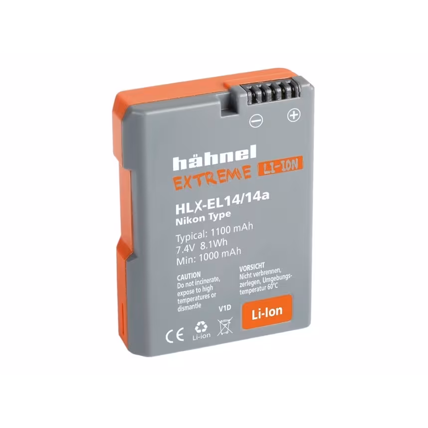 Hähnel Nikon EN-EL14 Akku Extreme
