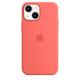 Apple iPhone 13 mini Silikon Case mit MagSafe pink pomelo