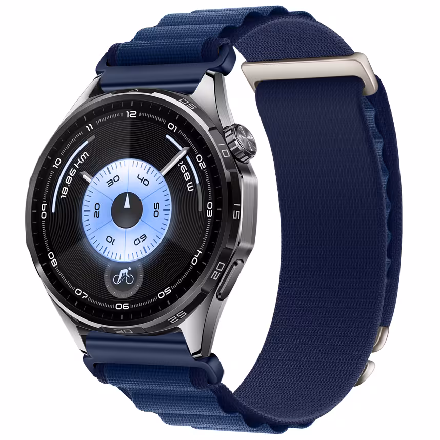 Felixx Smartwatcharmband Nylon Dark Navy Blue-Universal 22mm
