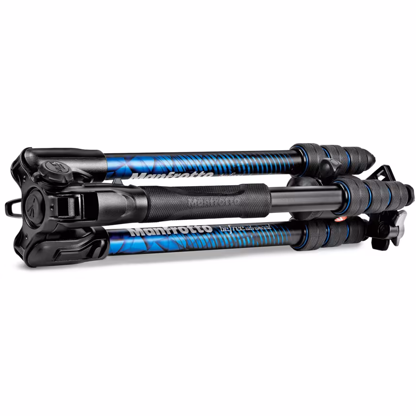 Manfrotto Befree Advanced Alu Reisestativ Kit Twist blau