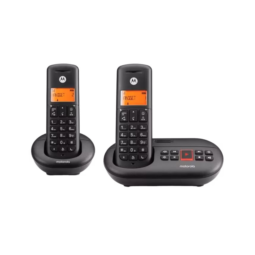 Motorola E212 Dect Voice twin schwarz
