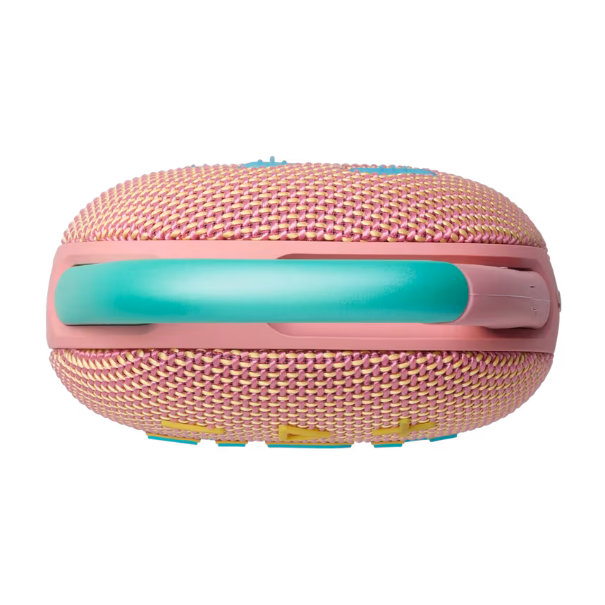 JBL Clip5 Bluetooth Lautsprecher mit Karabinerhaken pink