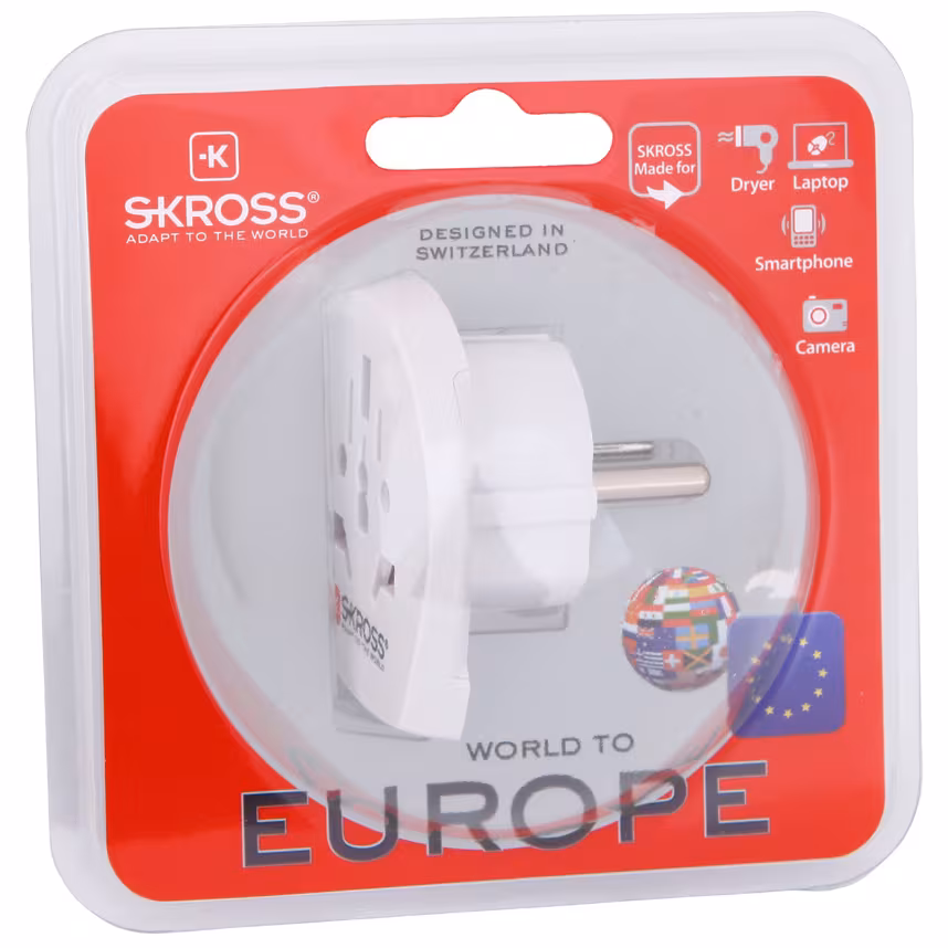 Skross World to Europe Reiseadapter