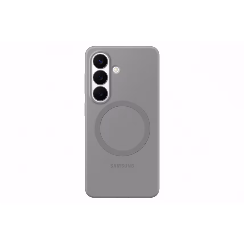 Samsung Back Cover Silicone Magnet Galaxy S26 Grau