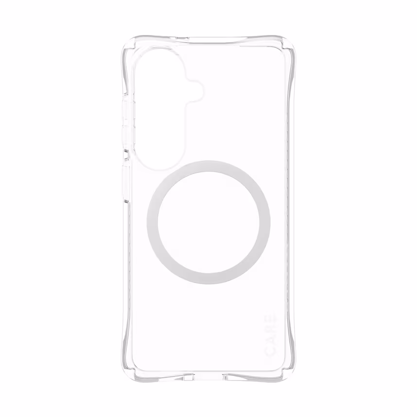 PanzerGlass Care Samba Case Clear w.White Qi Samsung Galaxy S26