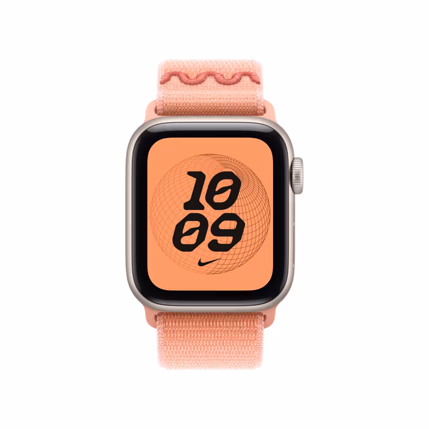Apple Watch 40mm Alpenglow Pink Nike Sport Loop