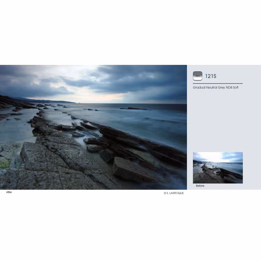 Cokin A121S Verlauf Grau G2S