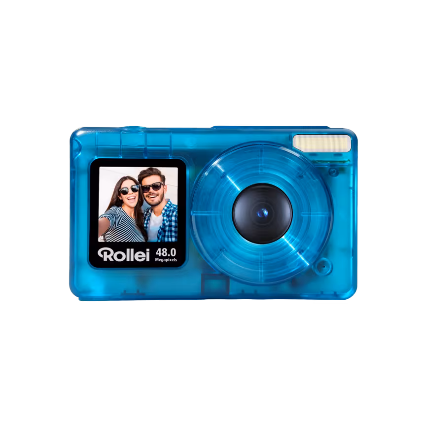 Rollei Compactline Pocket Transparent blue
