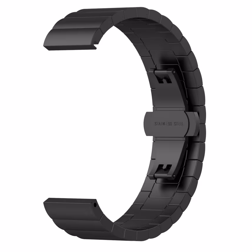 Felixx Smartwatcharmband Edelst./Butterfly Black-Universal 22mm
