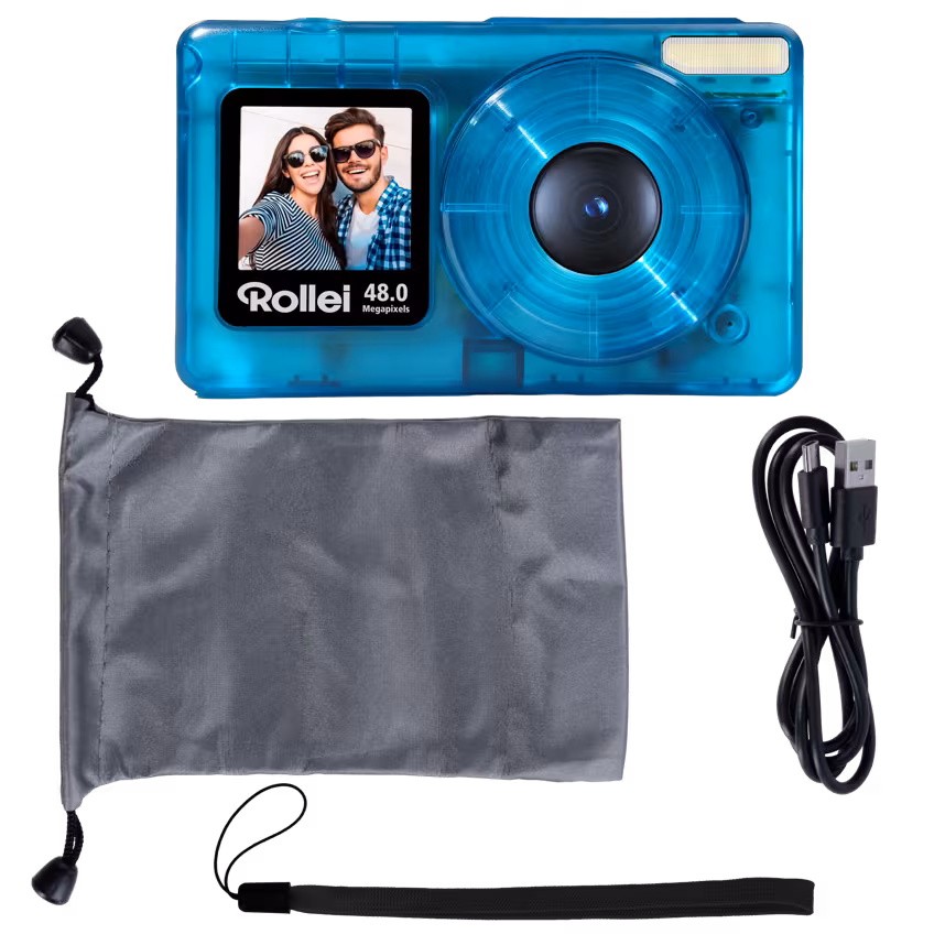 Rollei Compactline Pocket Transparent blue