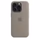 Apple iPhone 15 Pro Silikon Case mit MagSafe clay