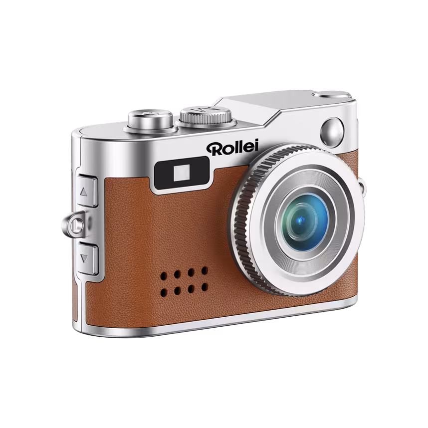 Rollei Mini Digitalkamera braun