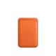 Apple iPhone Leder Wallet mit MagSafe orange