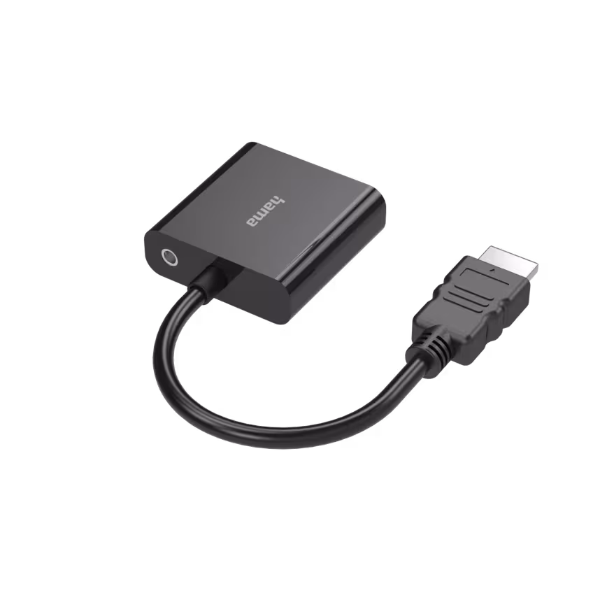 Hama 200343 Video Adapter HDMI-Stecker VGA-Buchse 