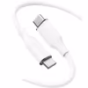 Felixx Premium Ladekabel USB-C auf USB-C weiß 120cm 