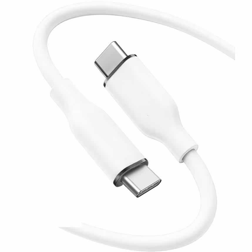 Felixx Premium Ladekabel USB-C auf USB-C weiß 120cm 