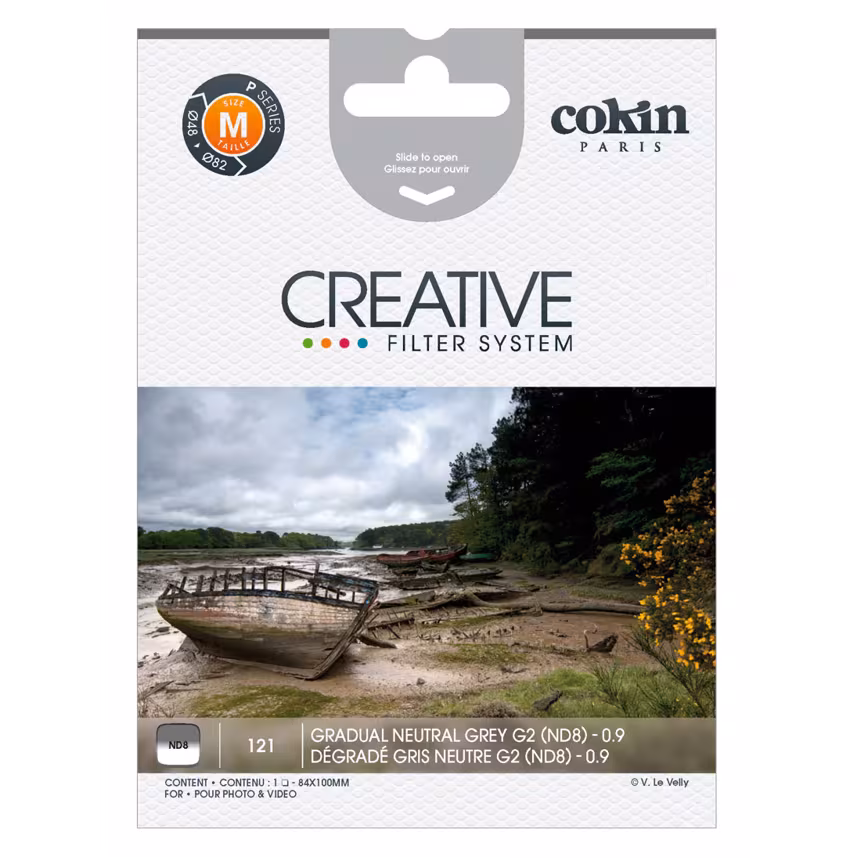 Cokin P121 Verlauf Grau 2