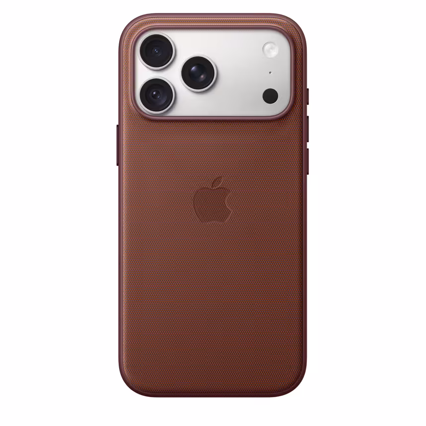 Apple iPhone 18 Pro Max TechWoven Case mit MagSafe Burgundy

