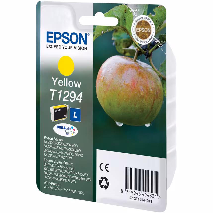 Epson T1294 Tinte Yellow 7ml
