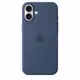  Apple iPhone 16 Plus Silikon Case mit Magsafe denim 