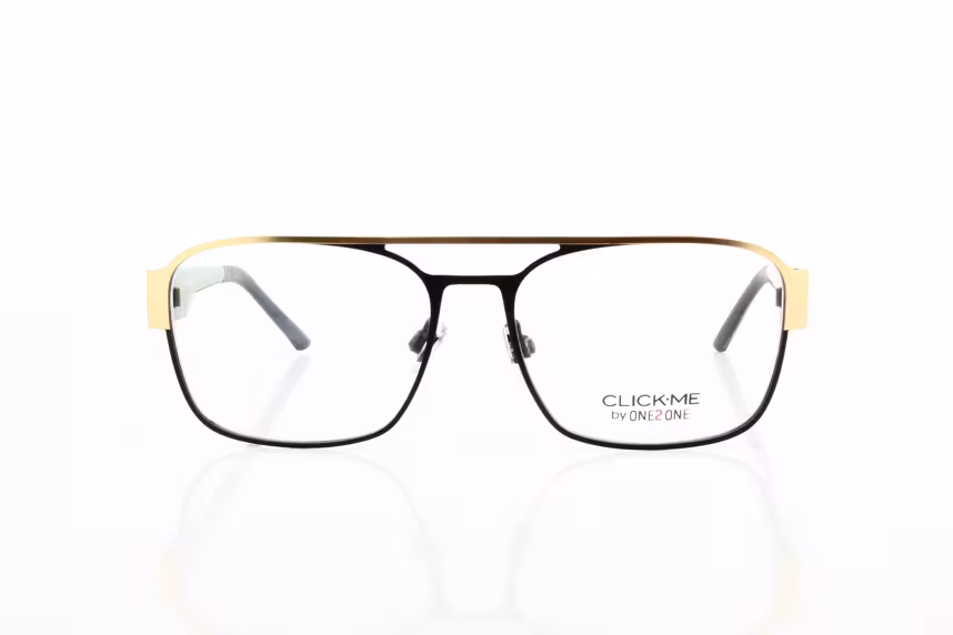 Click Me OTO 411 C3 Metallbrille Doppelsteg
