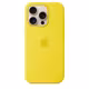 Apple iPhone 16 Pro Silikon Case mit Magsafe star fruit 
