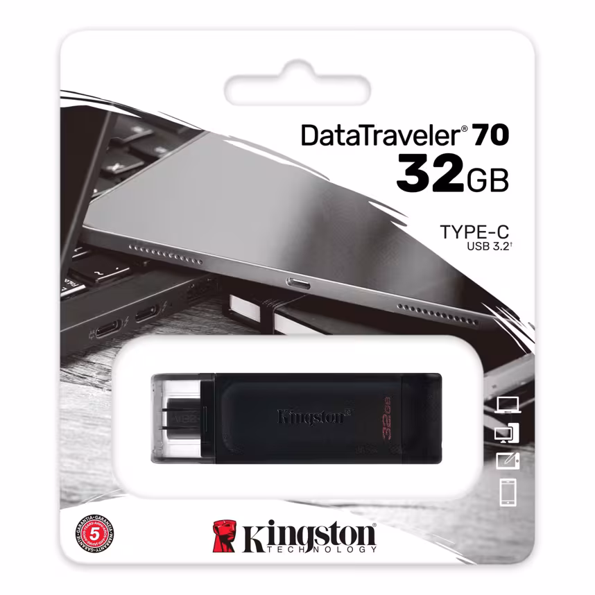 Kingston Data Traveler 70 32GB USB-C 3.0