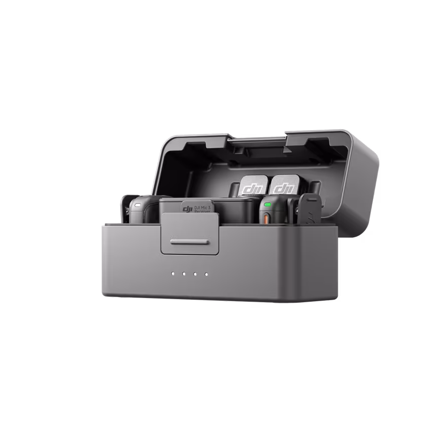 DJI Mic 3 (2 Sender + 1 Empf&auml;nger + Ladeschale)