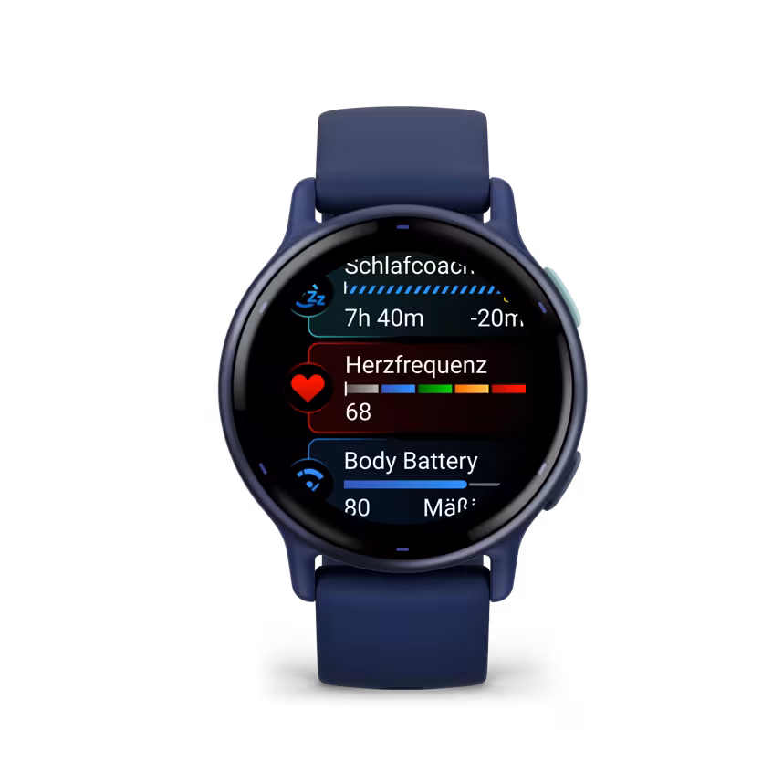 Garmin Vivoactive 5 kapitänsblau/blau