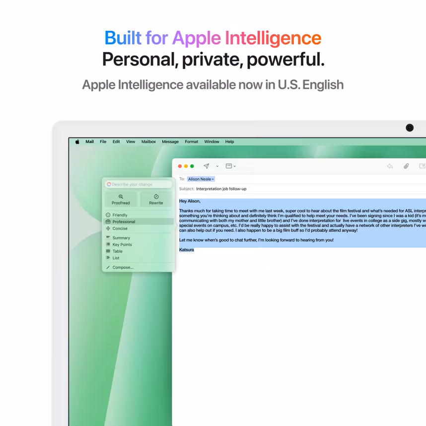 Apple iMac 24"  4.5K/M4/8CPU/8GPU/16GB/256GB, grün