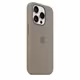 Apple iPhone 15 Pro Silikon Case mit MagSafe clay