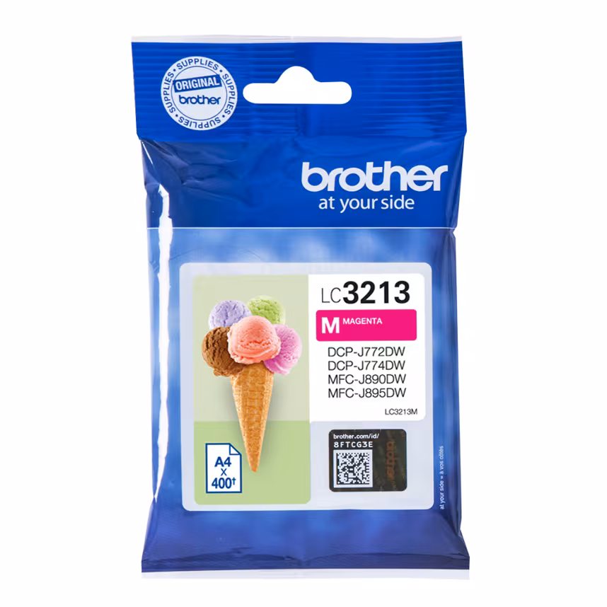 Brother LC3213M Tinte Magenta
