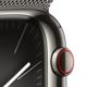 Apple Watch S9 GPS+Cellular Edelstahl 45mm Milanaise grau