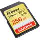 San SDXC 256GB Extreme V30 UHS-I U3 Class 10 150MB/s Doppelp