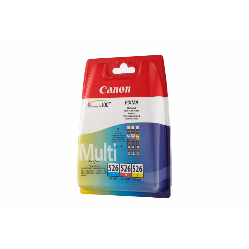 Canon CLI-526CMY Tinte color
