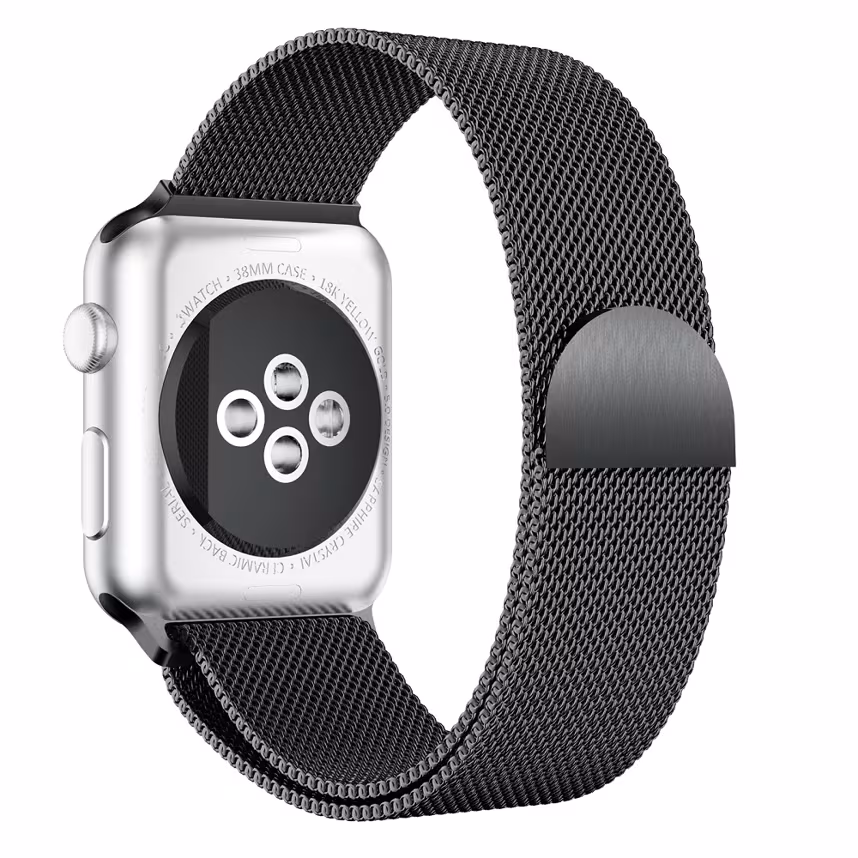 Felixx Smartwatcharmband Edelst.Milanaise Black 38/40 iWatch
