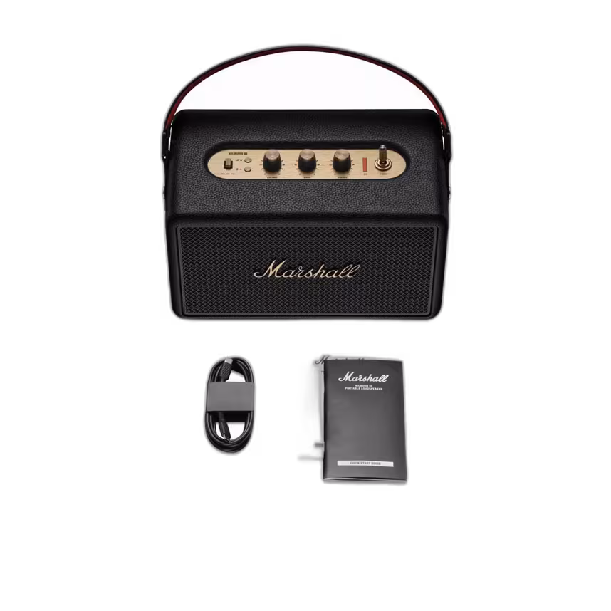 Marshall Kilburn III Black & Brass