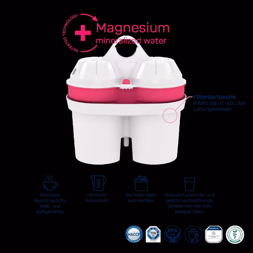 BWT Magnesium Kartusche 3 + 1 gratis
