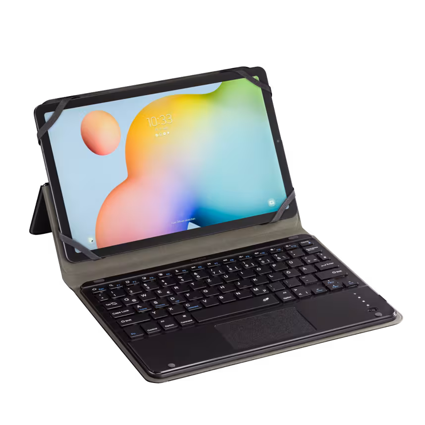 Hama Tablet Case Premium mit Tastatur 9,5-11" schwarz 