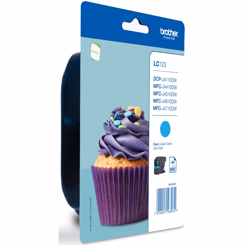 Brother LC-123C Tinte cyan