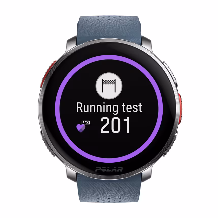 Polar Vantage V3 silver/blue S-L