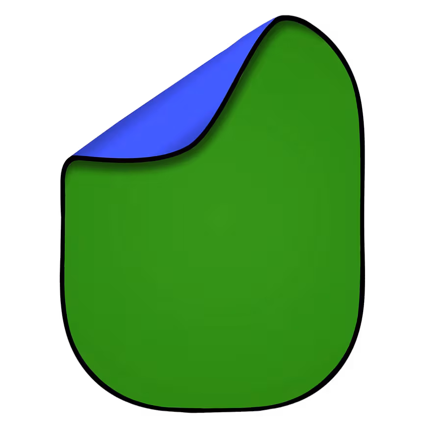 Felixx Influencer Green/Blue Screen 150x200cm inkl. Stativ