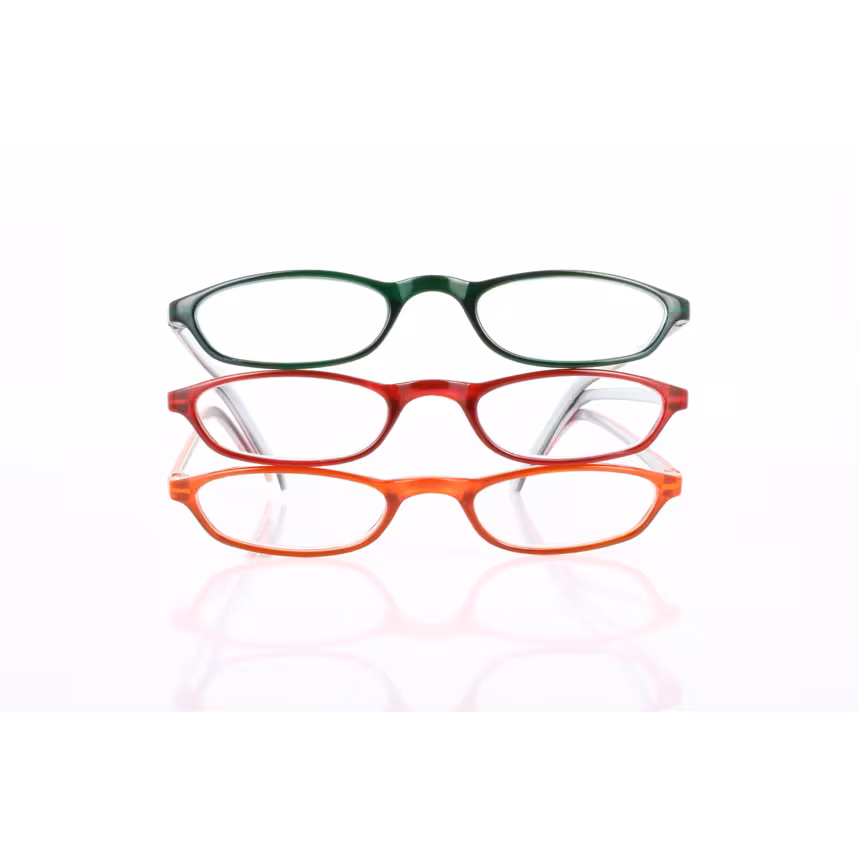 Fertiglesebrille Dreierset Bunt +1.00