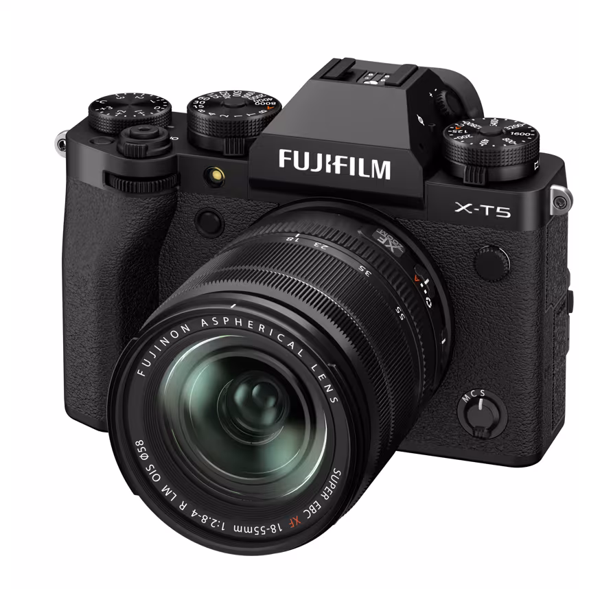 FUJIFILM X-T5 schwarz + XF 18-55/2.8-4,0 R LM OIS