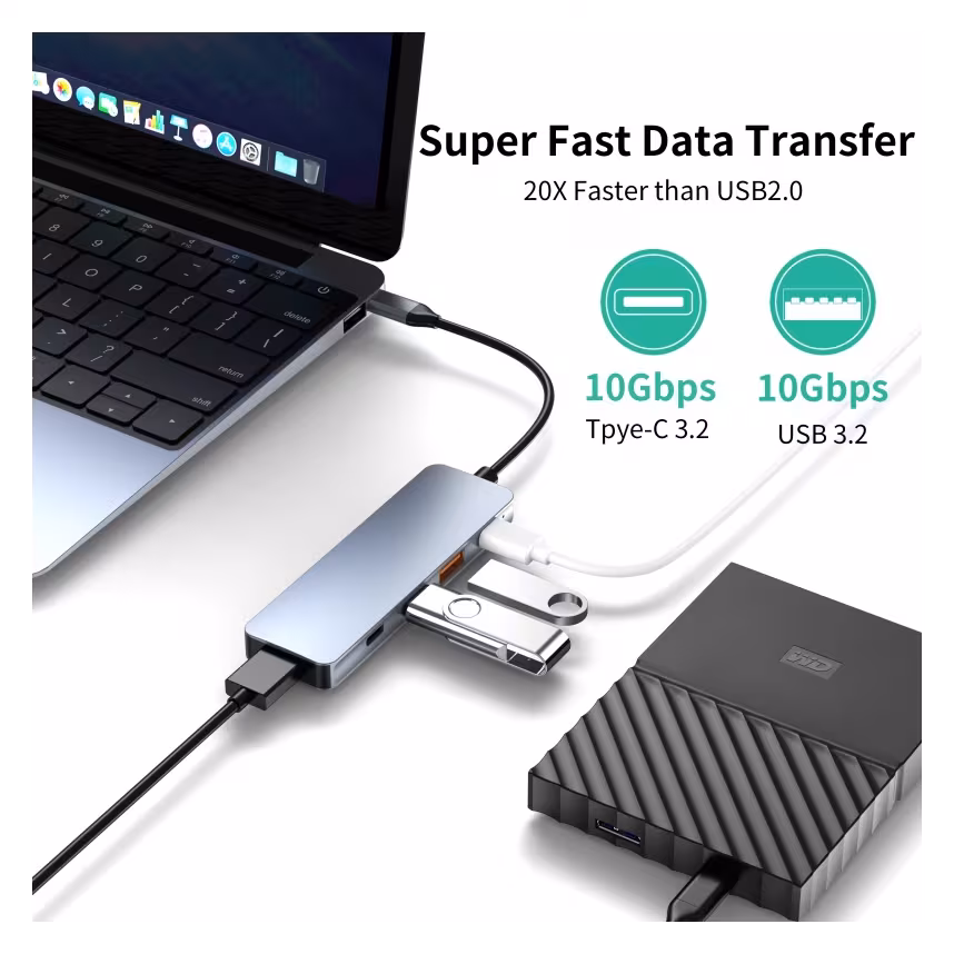 Beatec USB-C HUB 5-in1