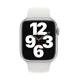 Apple Watch 42/44/45mm Sportarmband weiß