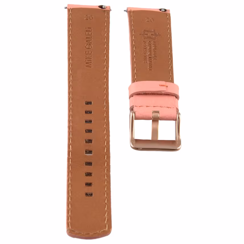 Galeli Band 20mm Echtleder lachs