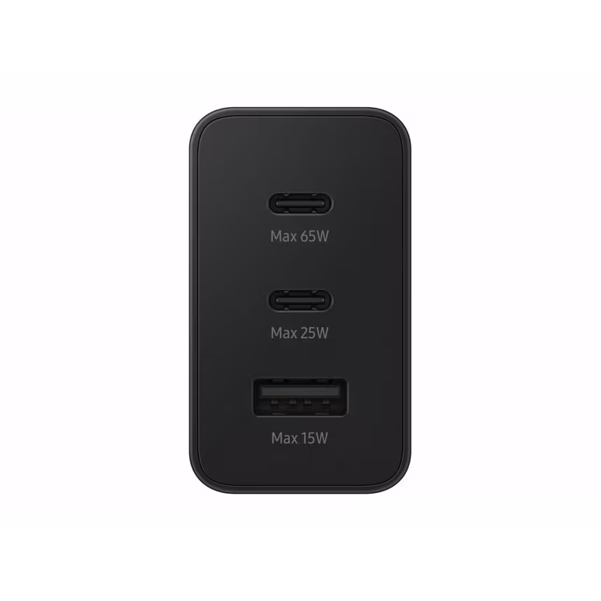 Samsung Travel Charger Trio 65W USB-C/USB-C schwarz 