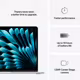 Apple MacBook Air 13 M4/10CPU/10GPU/16GB/512GB SSD silber